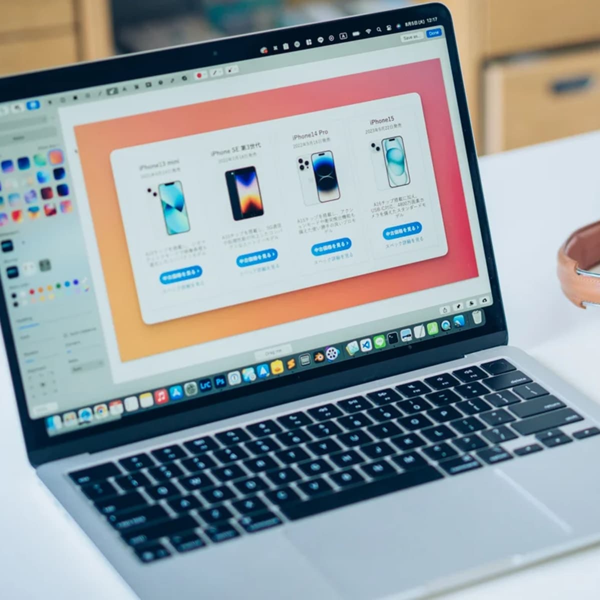 MacBook AirとNeoの比較イメージ