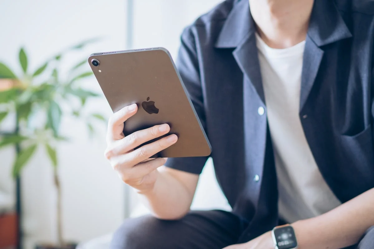 iPadを日常使用するイメージ
