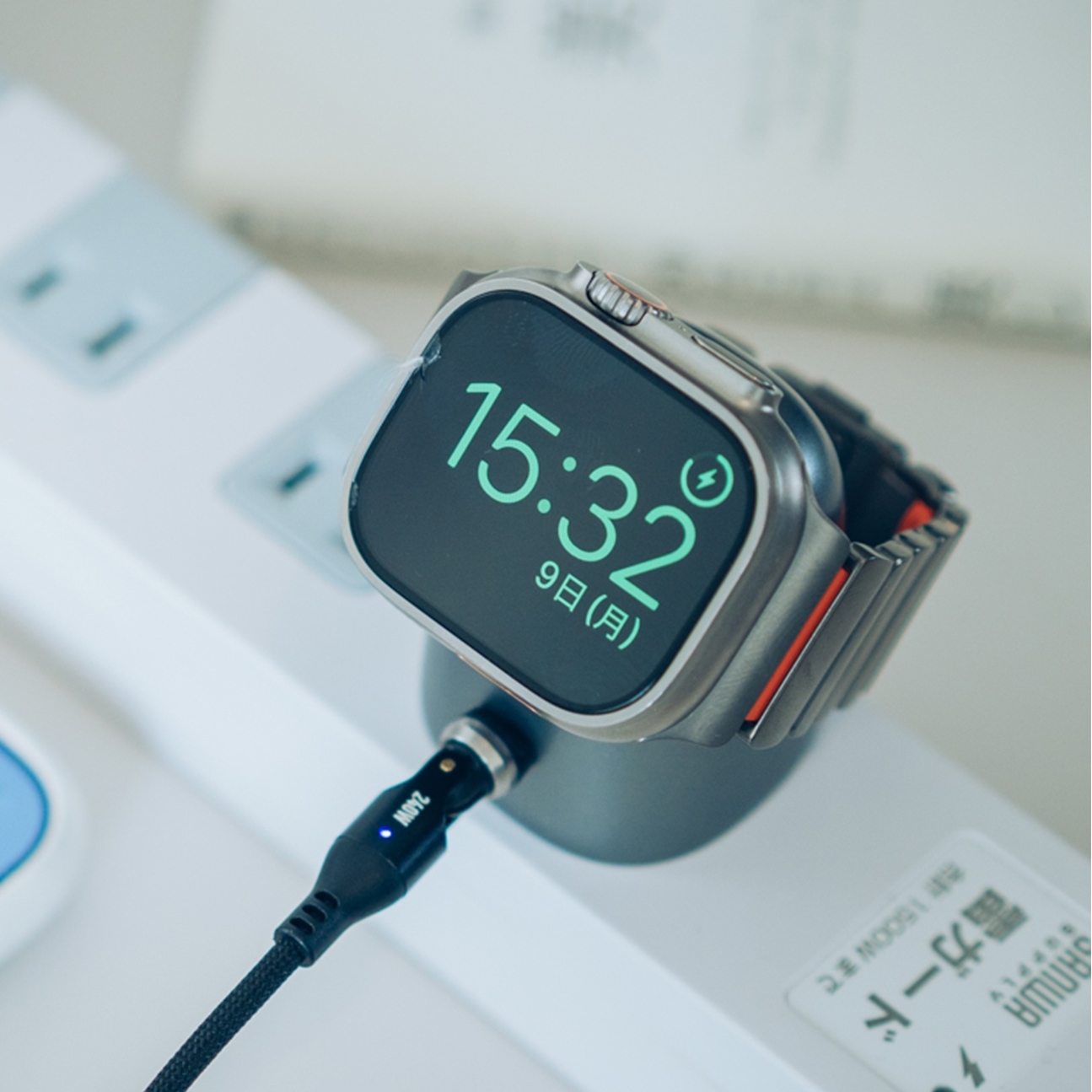 Apple Watchのバッテリー残量表示
